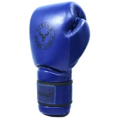 Viking Savage Leather Wrist Locking Boxing Gloves - MMA Factory -MMA FACTORY Shop savage2 1000 blu 4