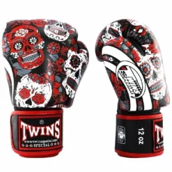 Twins "Skull" Boxing Gloves - Fbgvl3-53 - MMA Factory