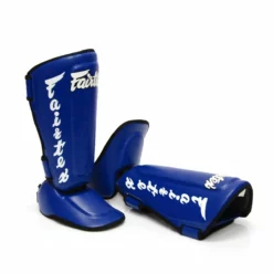Fairtex Detachable In-Step Shin Guards - SP7 - MMA Factory -MMA FACTORY Shop sp7 blue 1 1 1