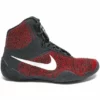 Nike Tawa Wrestling Shoes - Black/ White / Red - MMA Factory
