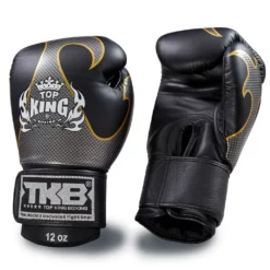 Top King Empower Boxing Gloves - MMA Factory -MMA FACTORY Shop tkbgem 01 bk sv 2400x 2
