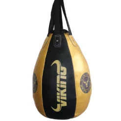 Viking Leather Pro Teardrop Punching Bag - MMA Factory -MMA FACTORY Shop uppercutbaggold1080 1 1