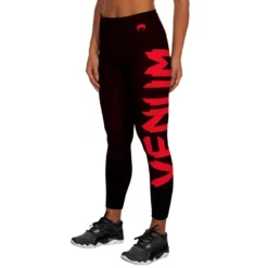 Venum Giant Leggings - MMA Factory -MMA FACTORY Shop venum 03318 100 xs venum 03318 100 xs galery image 1 leggings giant black red 1500 02 2 1