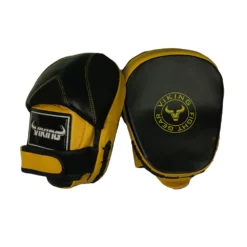 Viking Micro Savage Leather Gel Speed Pads - MMA Factory -MMA FACTORY Shop viking microyellow5 2