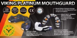 Viking Platinum Tri-layer Mouth Guard - MMA Factory -MMA FACTORY Shop viking platinum mouthhguards