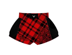 Viking Stripe Muay Thai Shorts - MMA Factory -MMA FACTORY Shop viking temp stripe red
