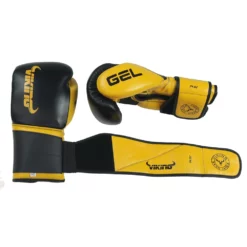 Viking Power Pro Leather Boxing Gloves - MMA Factory -MMA FACTORY Shop vikingpropowerblkyell3 1000 3
