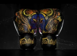 Fairtex Yamantaka Boxing Gloves - MMA Factory -MMA FACTORY Shop yamantaka closeup 1